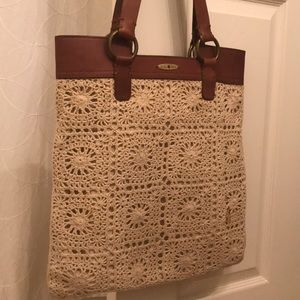 Lucky Brand Crochet Purse